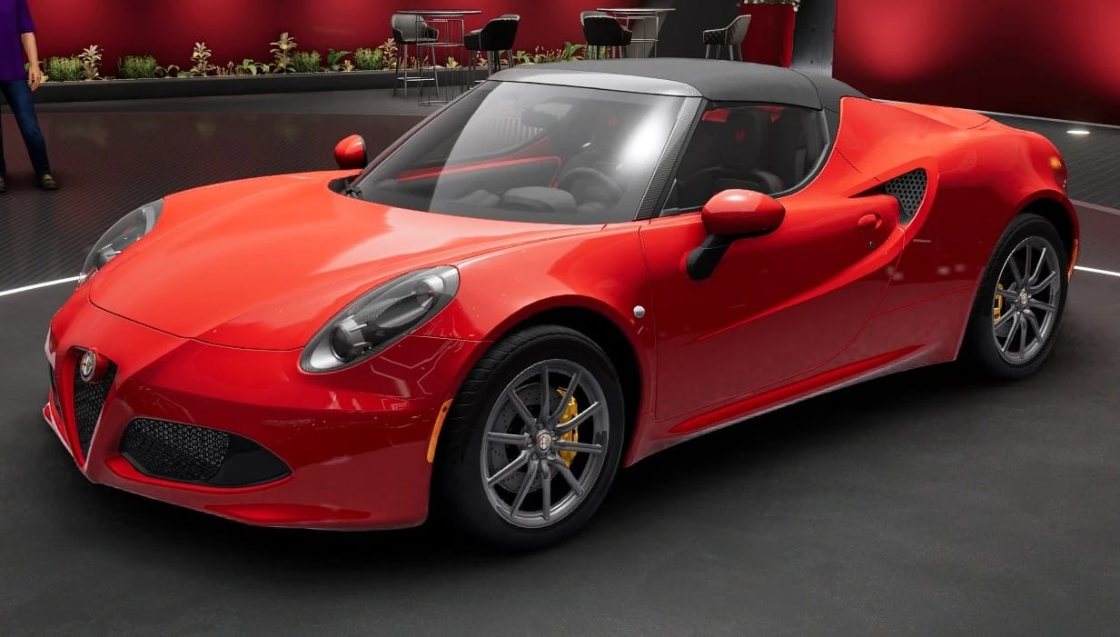 Alfa Romeo 4C Spider Test Drive Unlimited Solar Crown