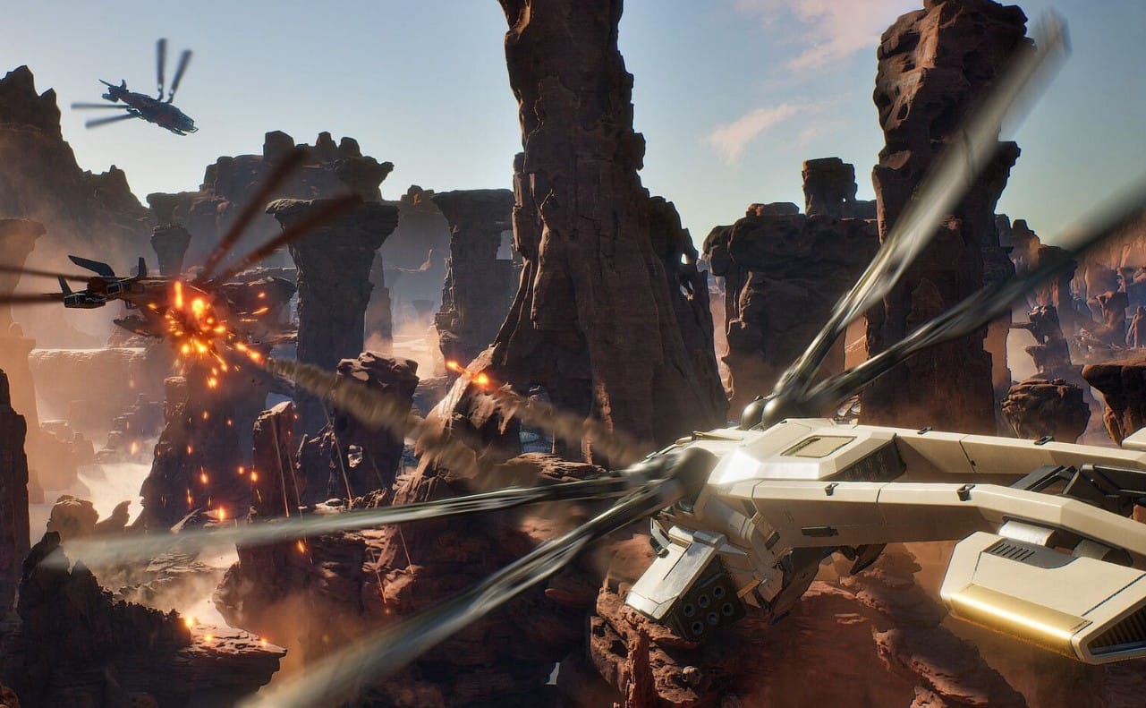 штурмовой орнитоптер в Dune: Awakening