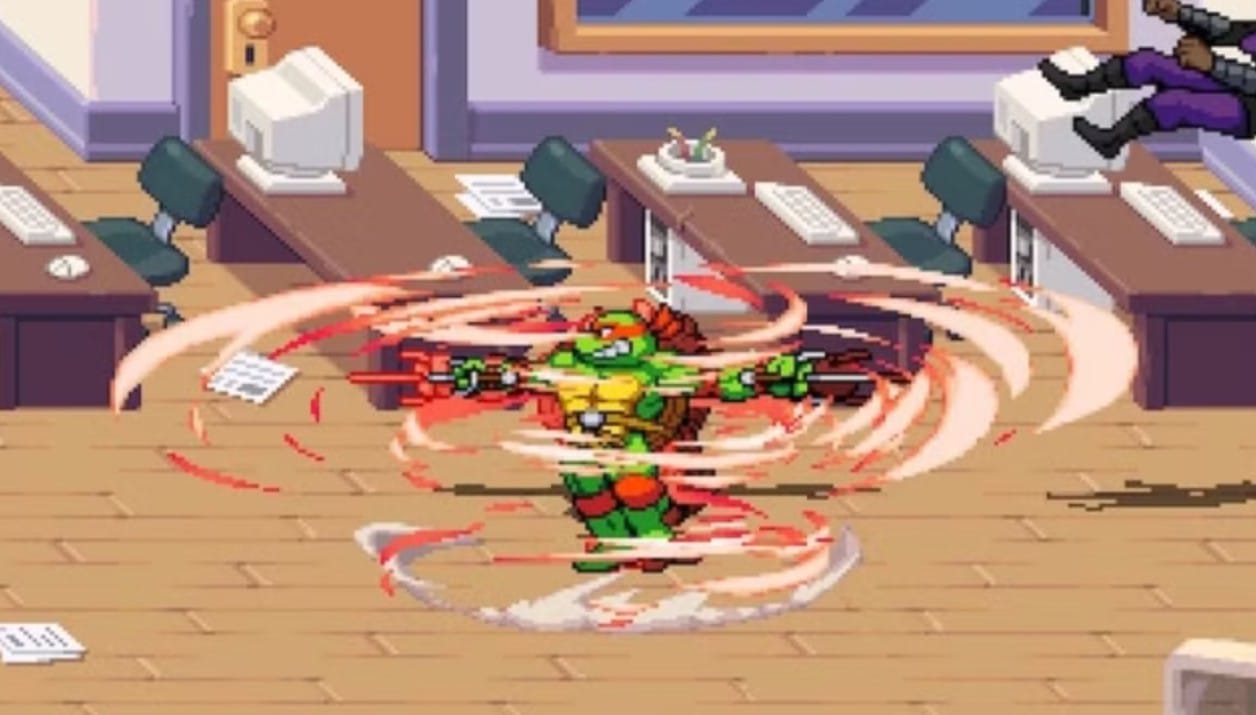 Рафаэль Teenage Mutant Ninja Turtles: Shredder's Revenge