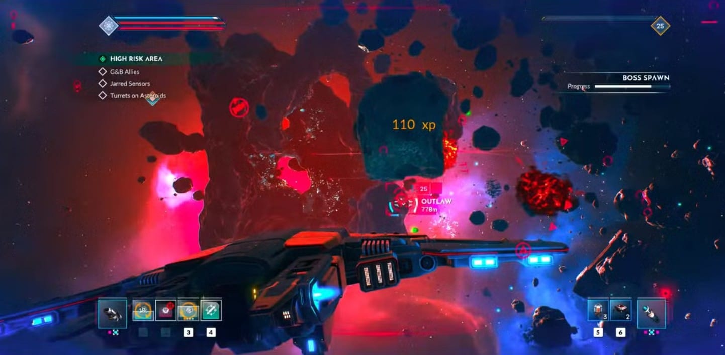 крепкий бомбардировщик в Everspace 2