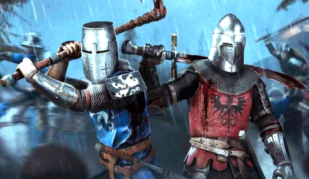 захватчик Chivalry 2 может одновременно использовать два оружия