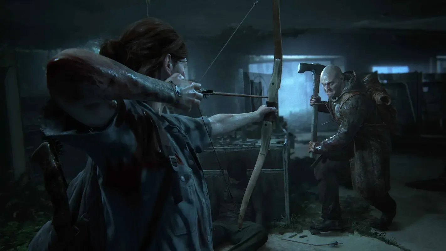 стрела против топора в The Last of Us Part 1 