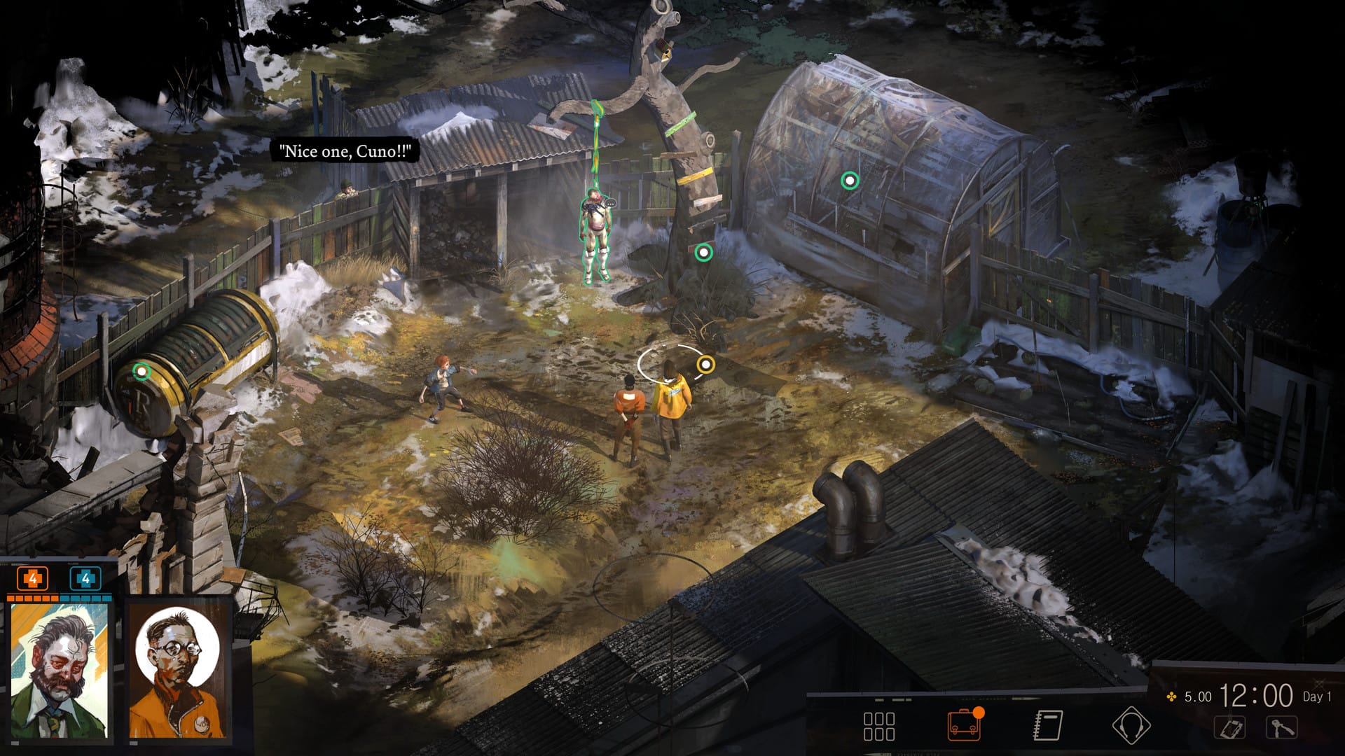 загадочный город в Disco Elysium: The Final Cut геймлей