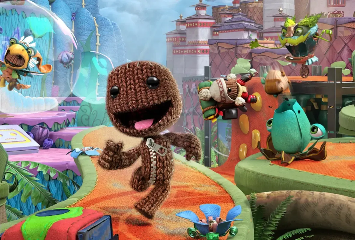 Скарлет в Sackboy: A Big Adventure