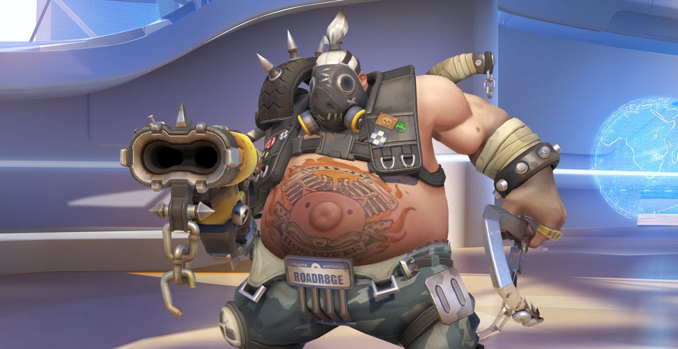 Турбосвин - боец большой комплекции в Overwatch 2