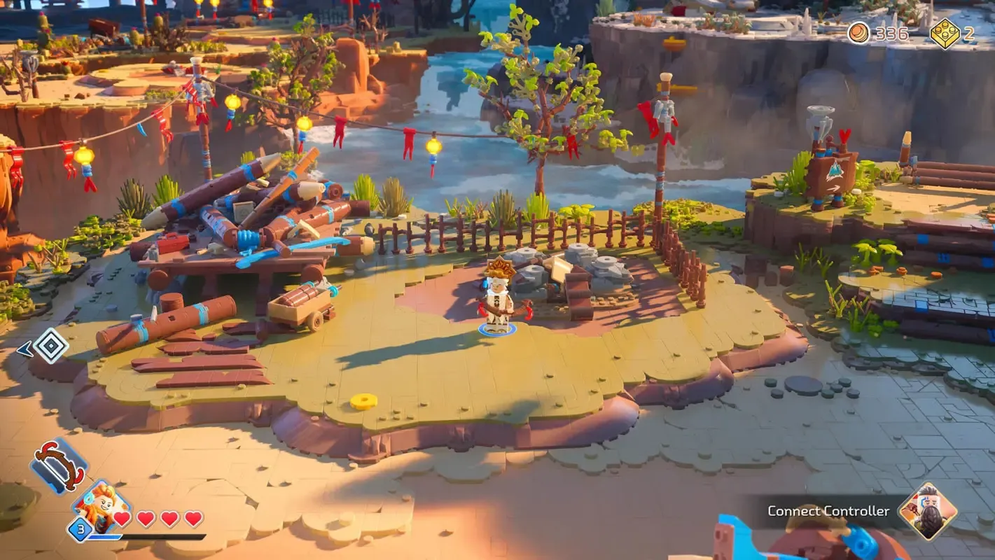 лего-остров в Lego Horizon Adventures
