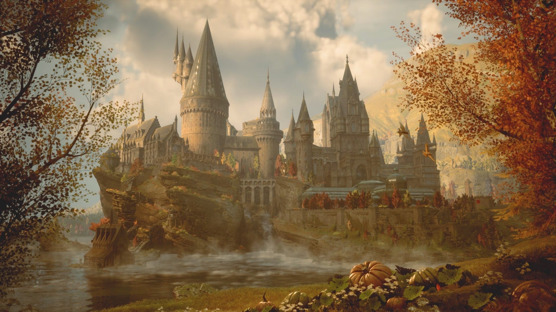 замок Хогвартса в Hogwarts Legacy