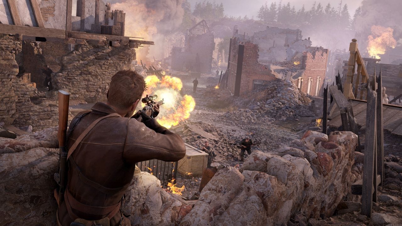 снайпер в засаде Sniper Elite: Resistance