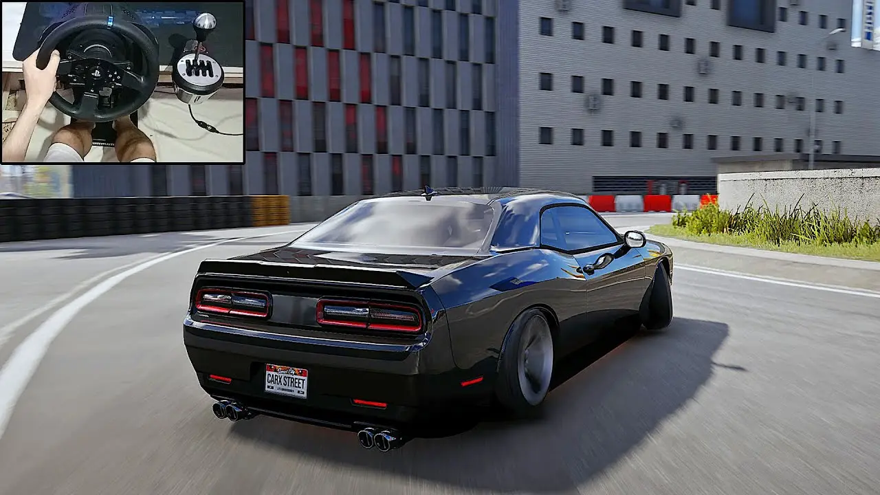 Dodge Challenger в CarX Street