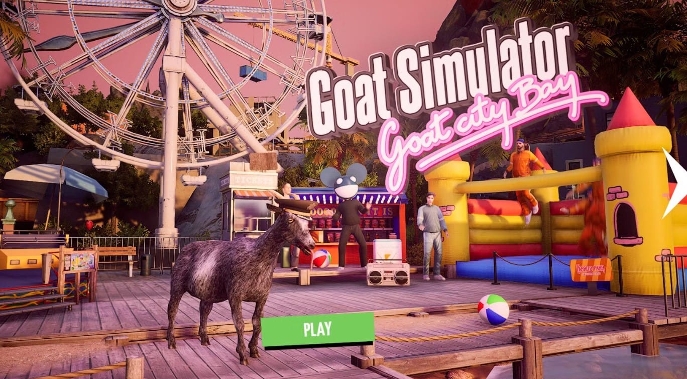 Козий залив в Goat Simulator: Remastered