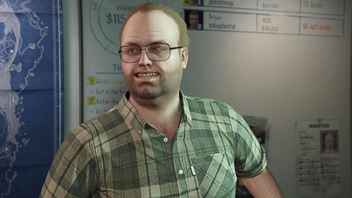 Лестер Крест в Grand Theft Auto V Enhanced