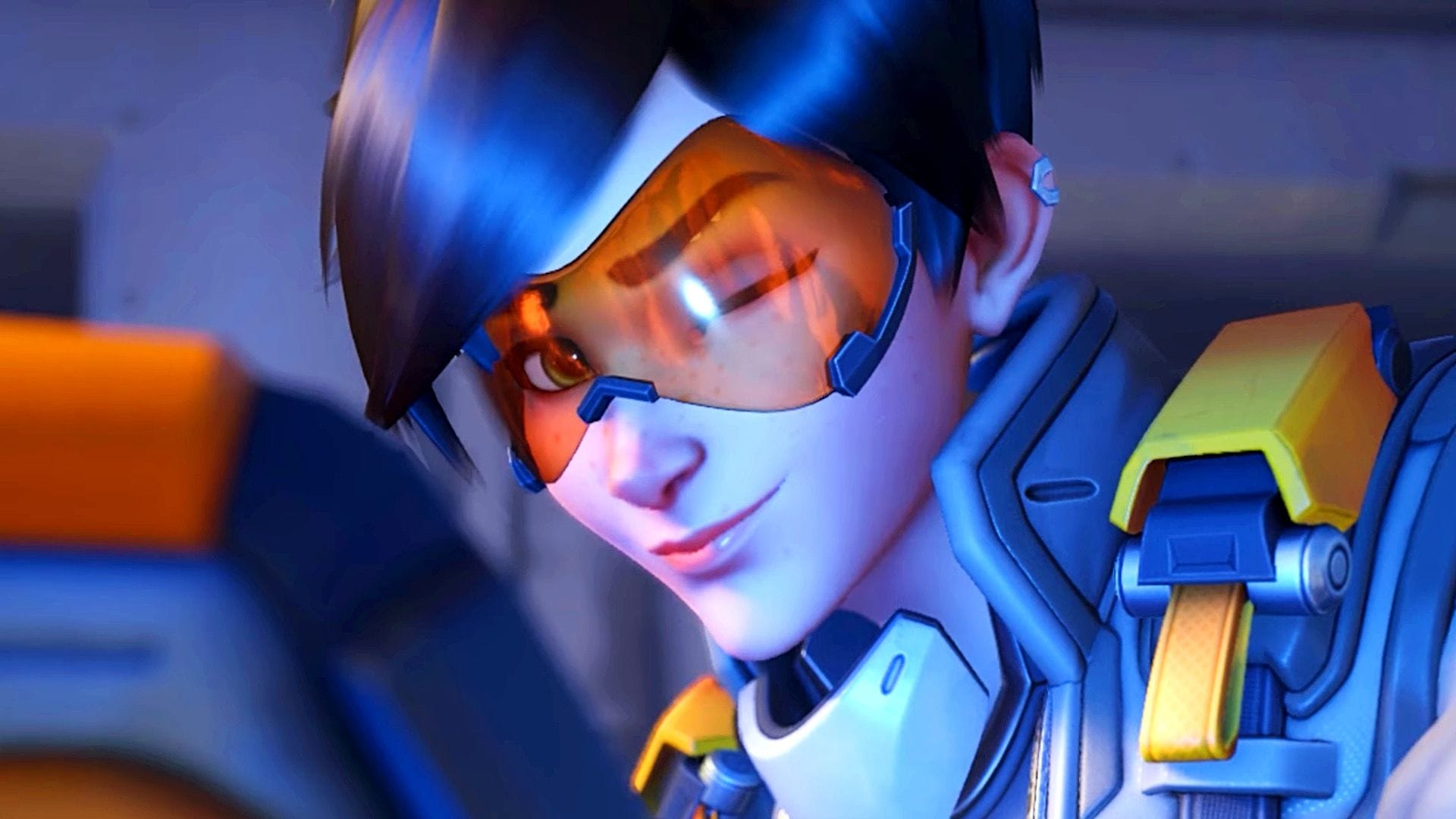 Трейсер - звезда многочисленных трейлеров в Overwatch 2