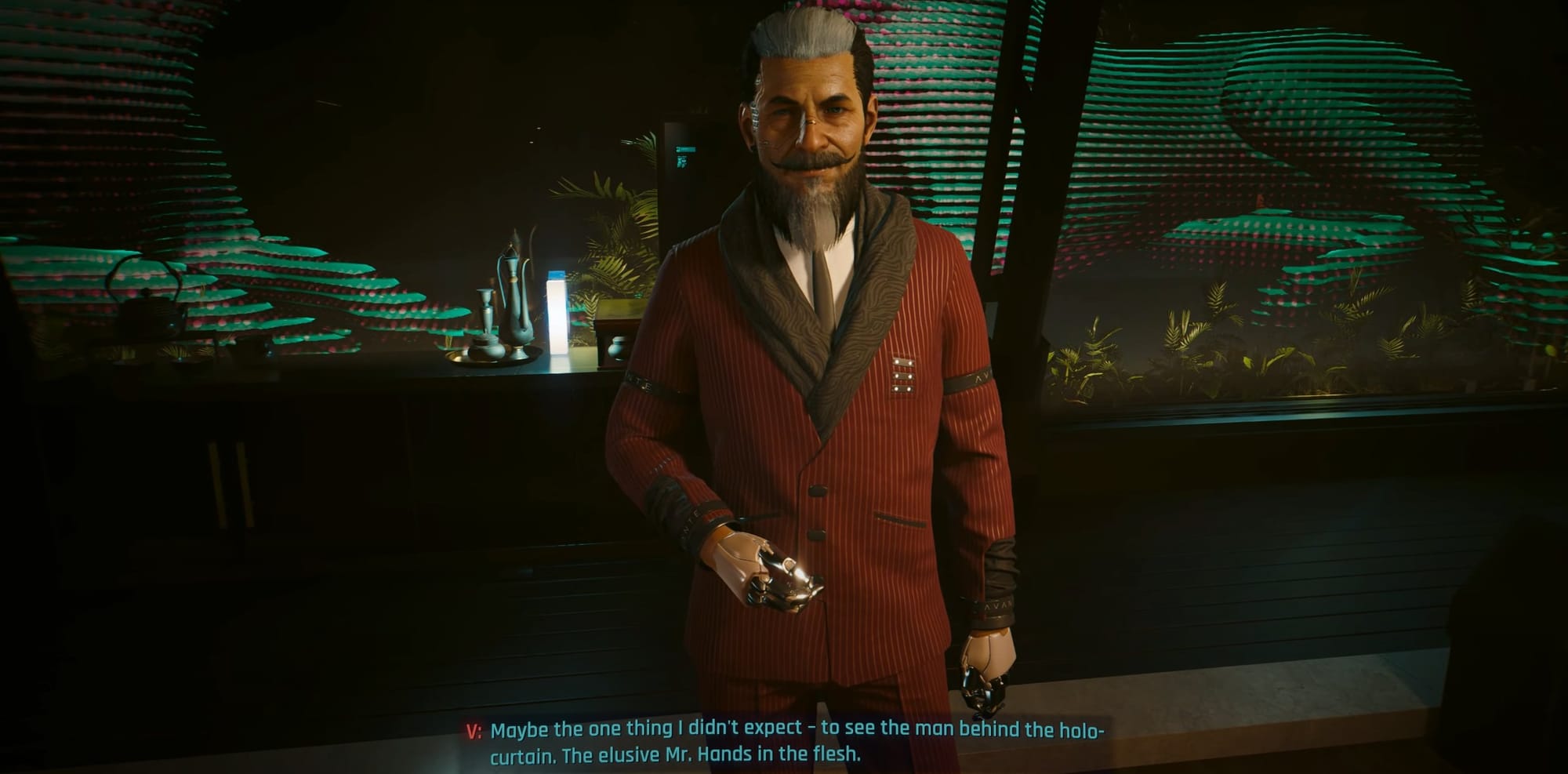 Мистер Хэндс в Cyberpunk 2077