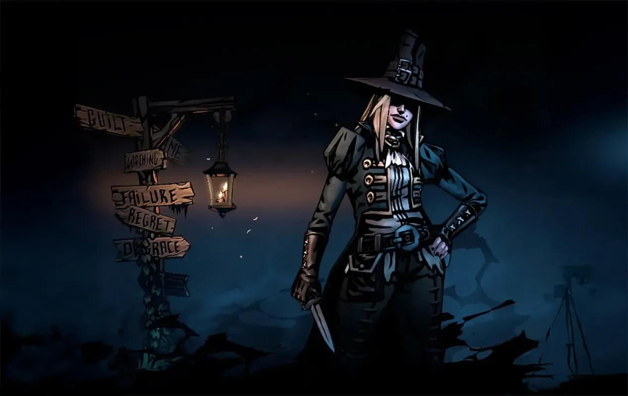 расхитительница могил в Darkest Dungeon 2