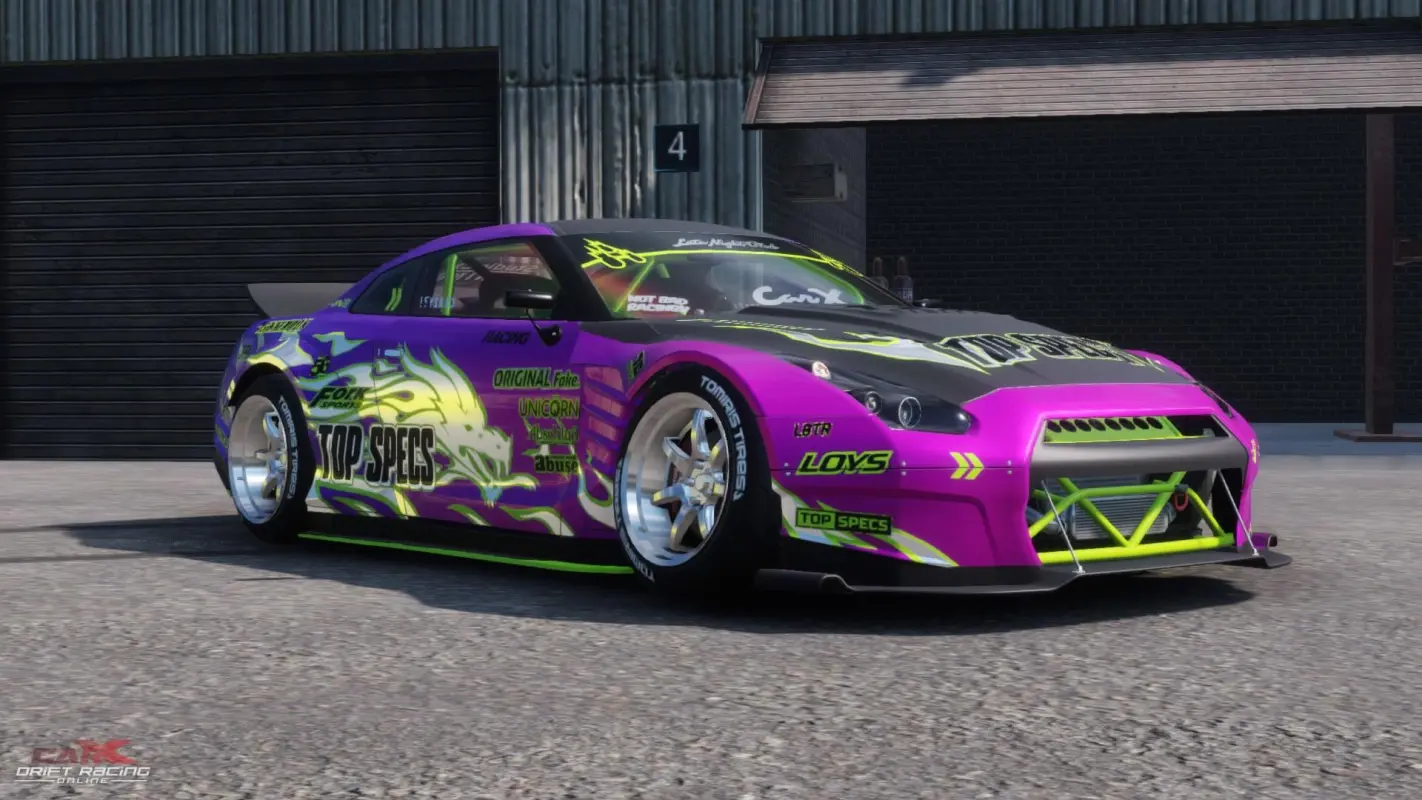 Nissan GT-R R35 в CarX Street