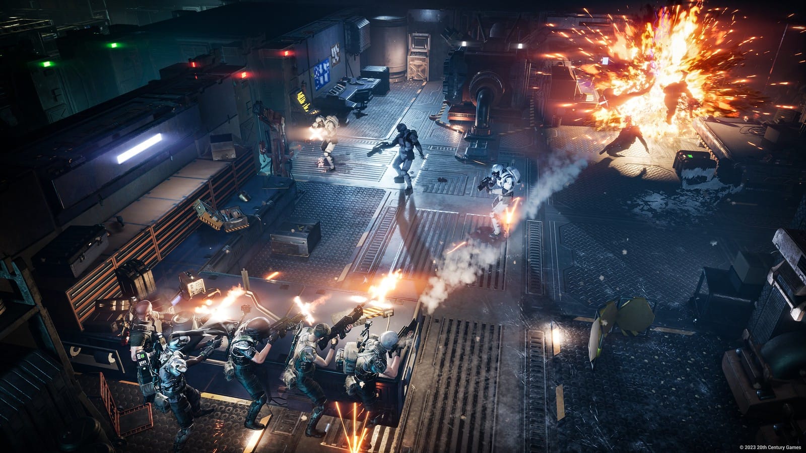 эпичная битва в Aliens: Dark Descent
