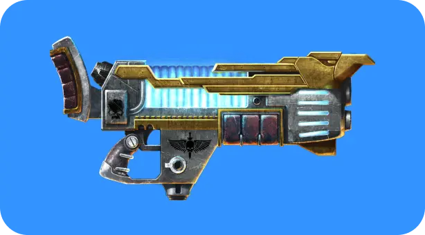 тяжелый плазменный пистолет в Warhammer 40,000: Space Marine 2