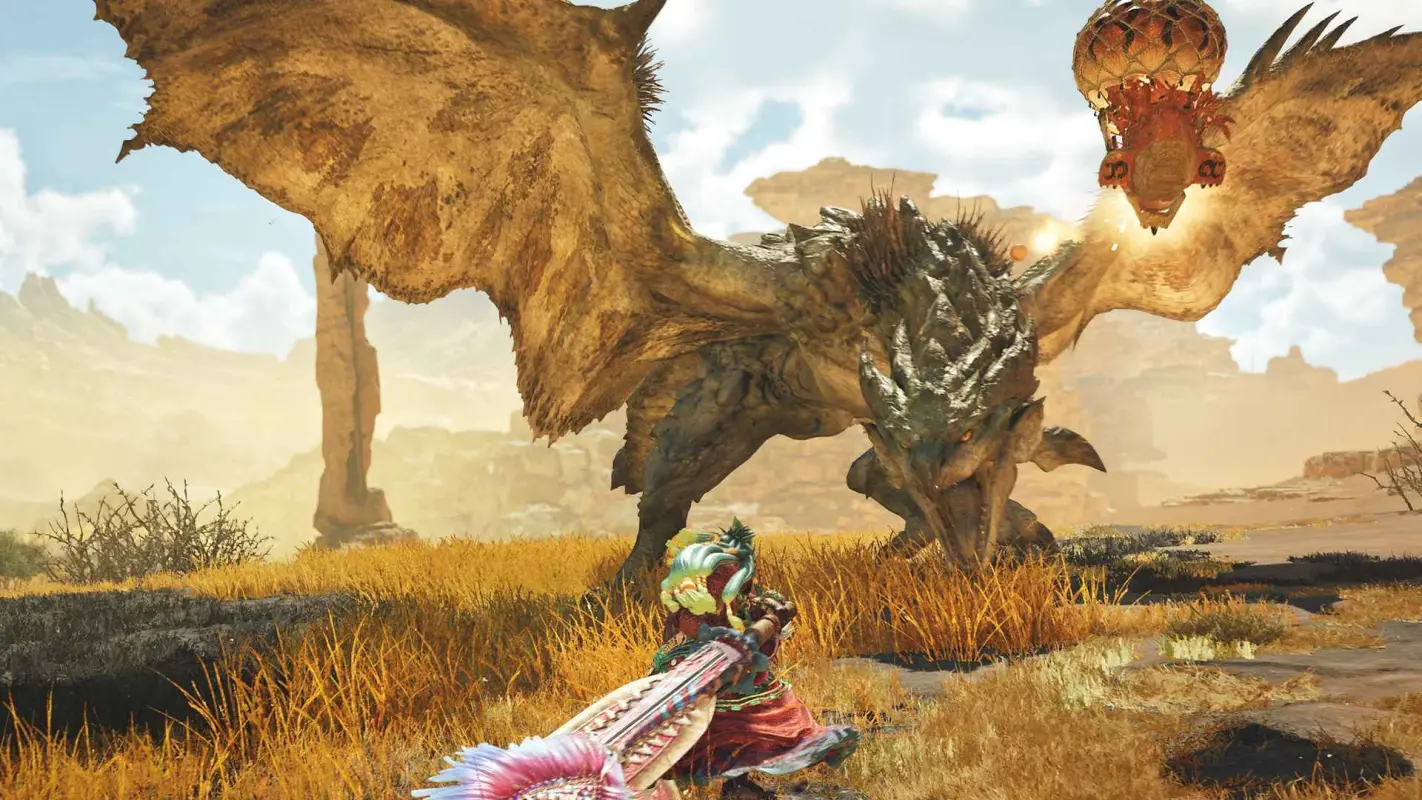 Гравиос в Monster Hunter Wilds