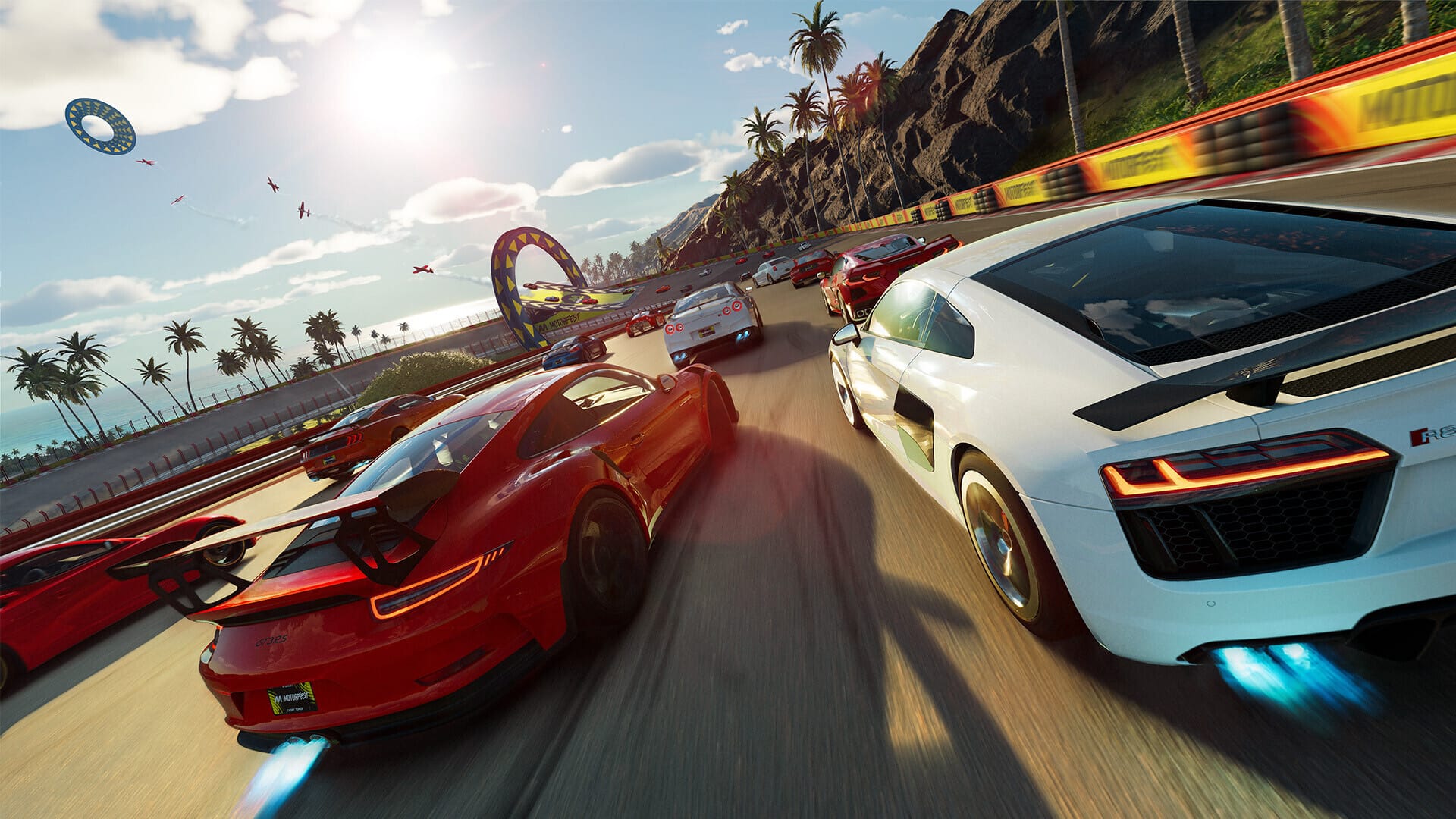 гонка началась в The Crew Motorfest