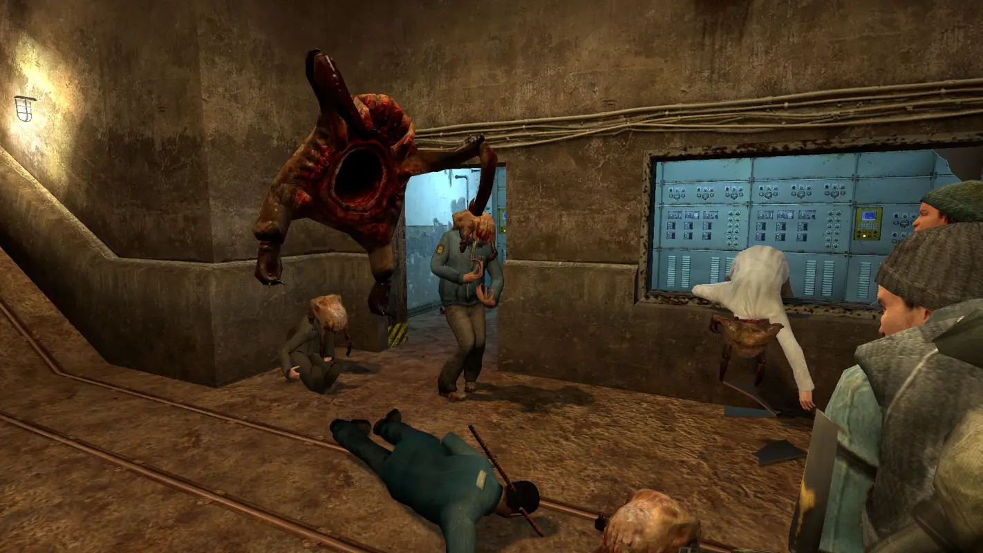 многочисленные зомби в Garry's Mod