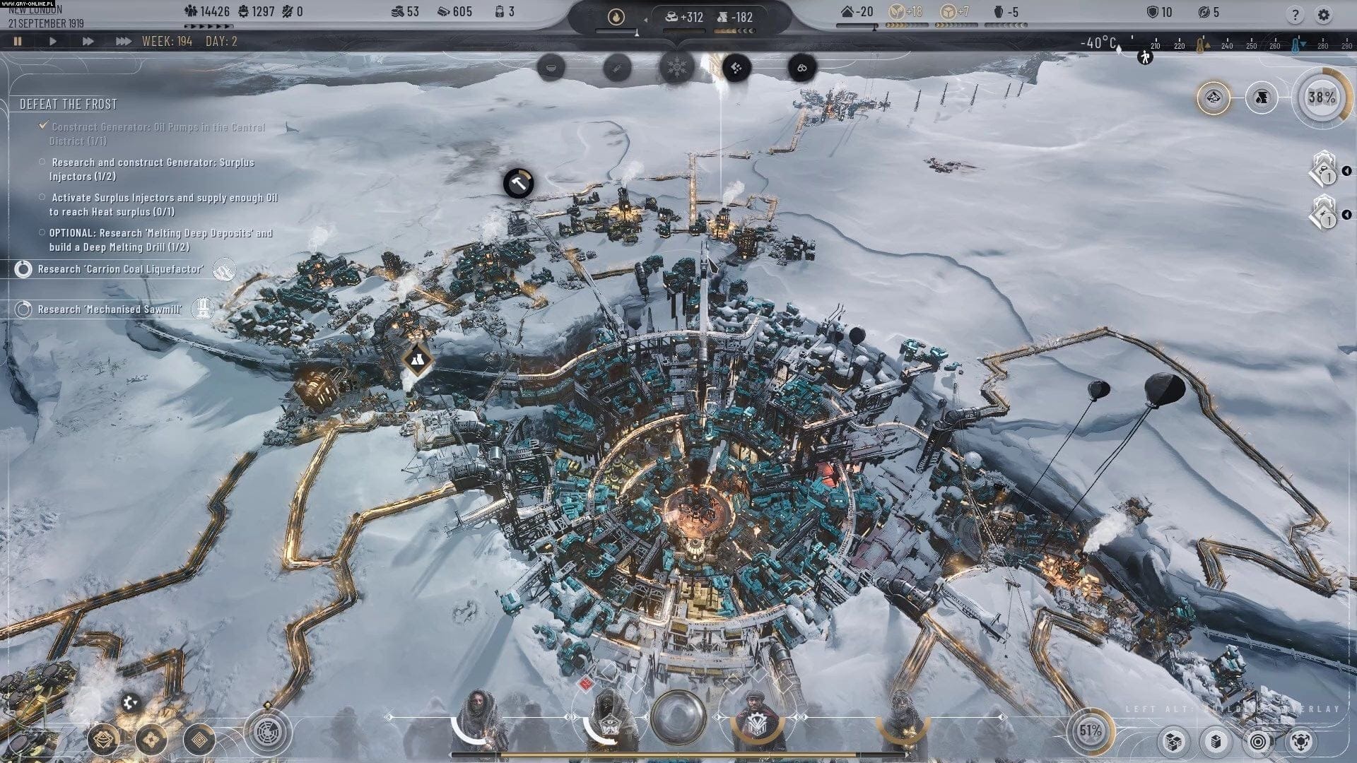 материалы в Frostpunk 2 нужны для строительства