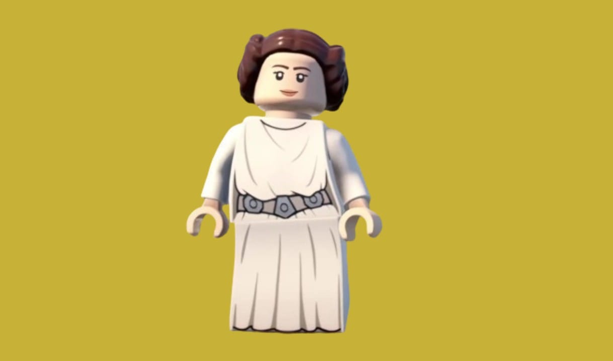 Лея Органа в LEGO Star Wars: The Skywalker Saga