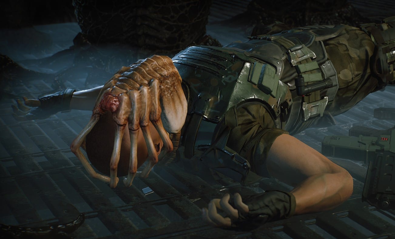 лицехваты в Aliens: Fireteam Elite