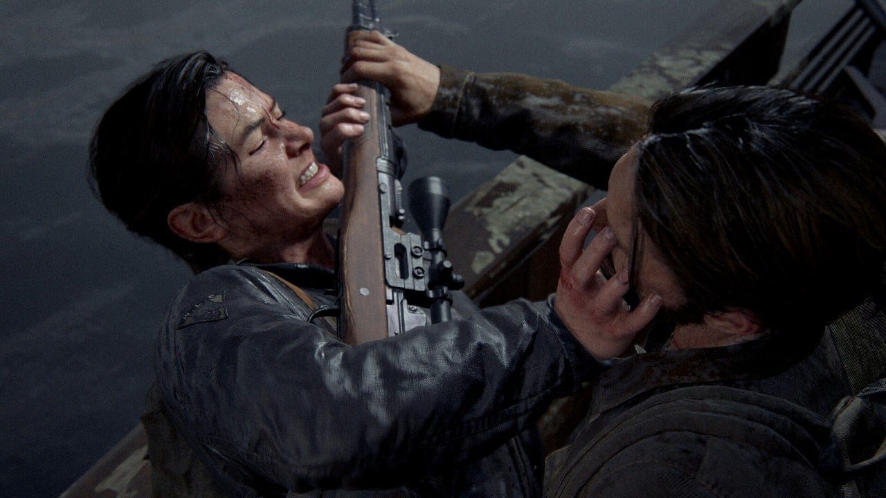сцена эпичной борьбы The Last of Us Part 2 Remastered