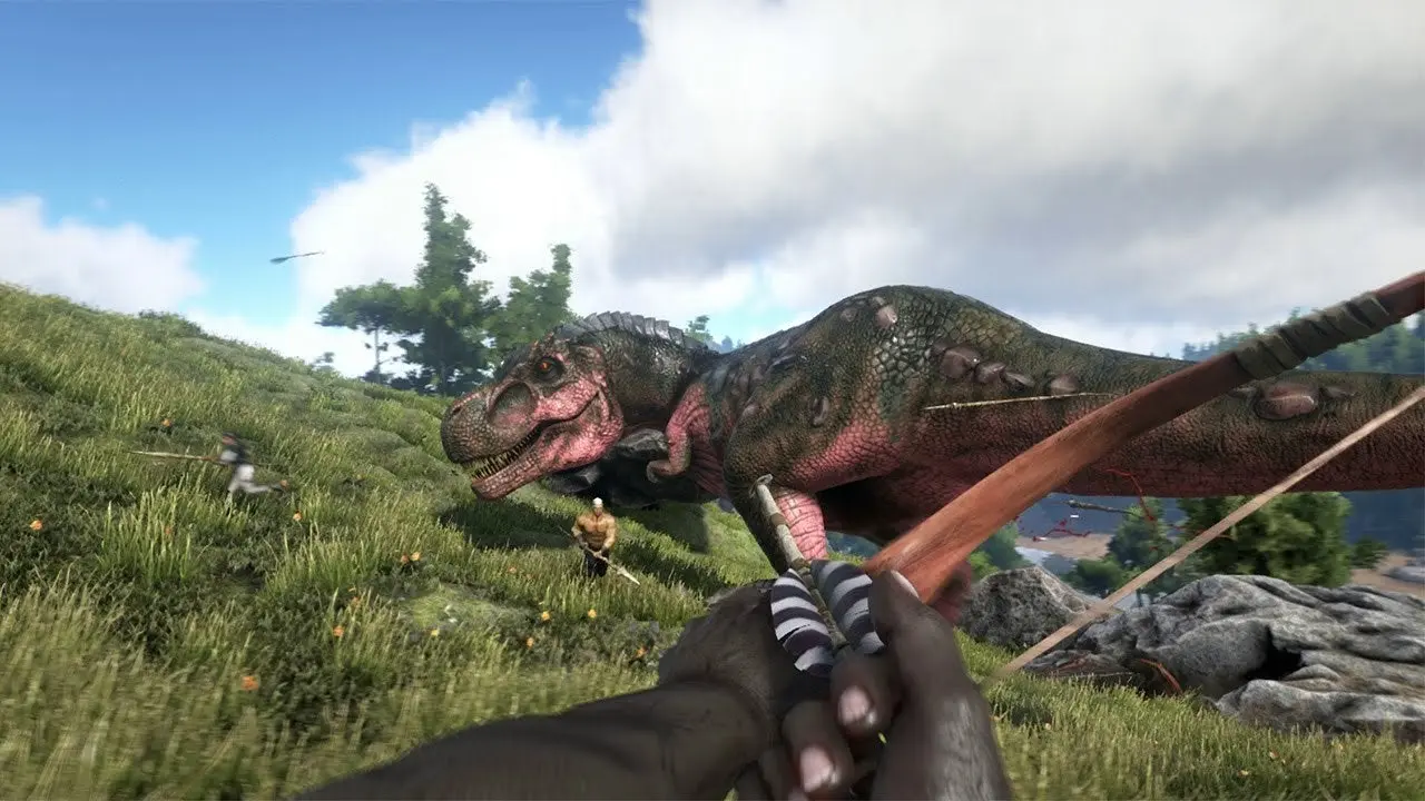 Аллозавр в Ark: Survival Evolved