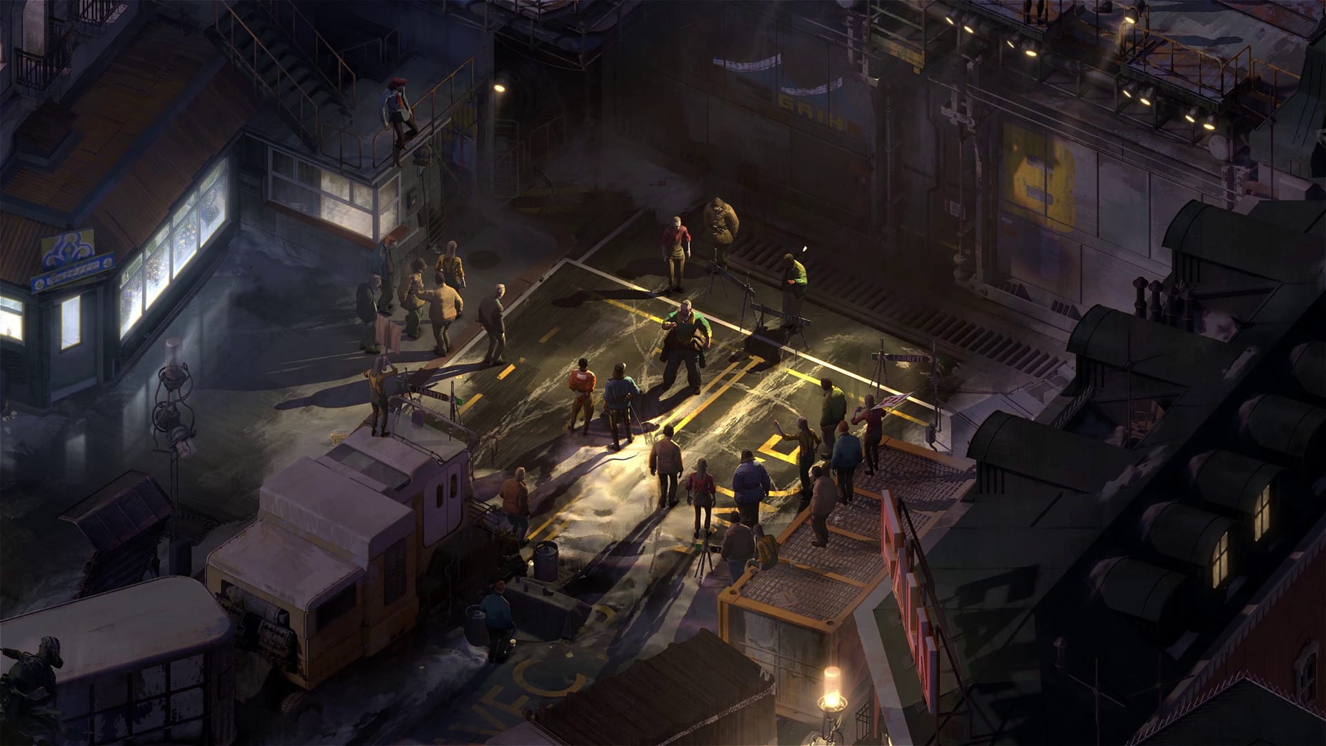 встреча на улице в Disco Elysium: The Final Cut