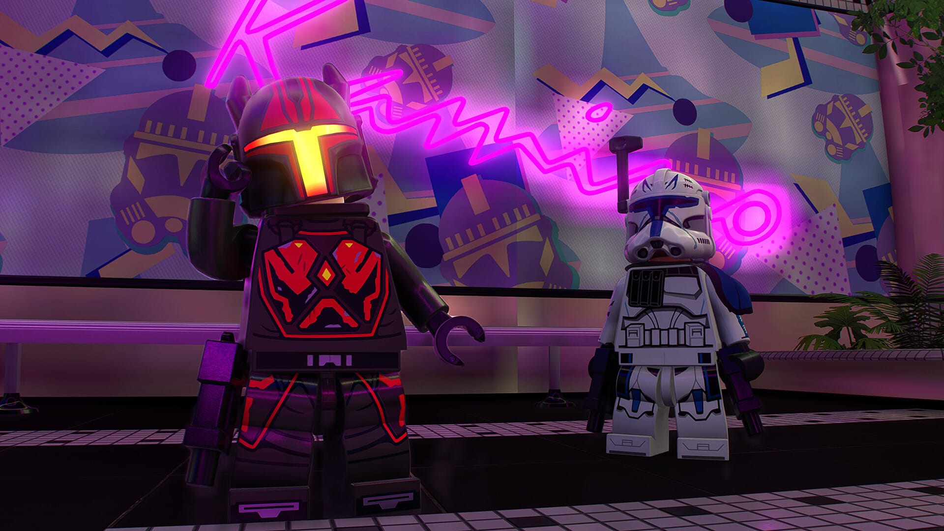 красивые воины в LEGO Star Wars: The Skywalker Saga