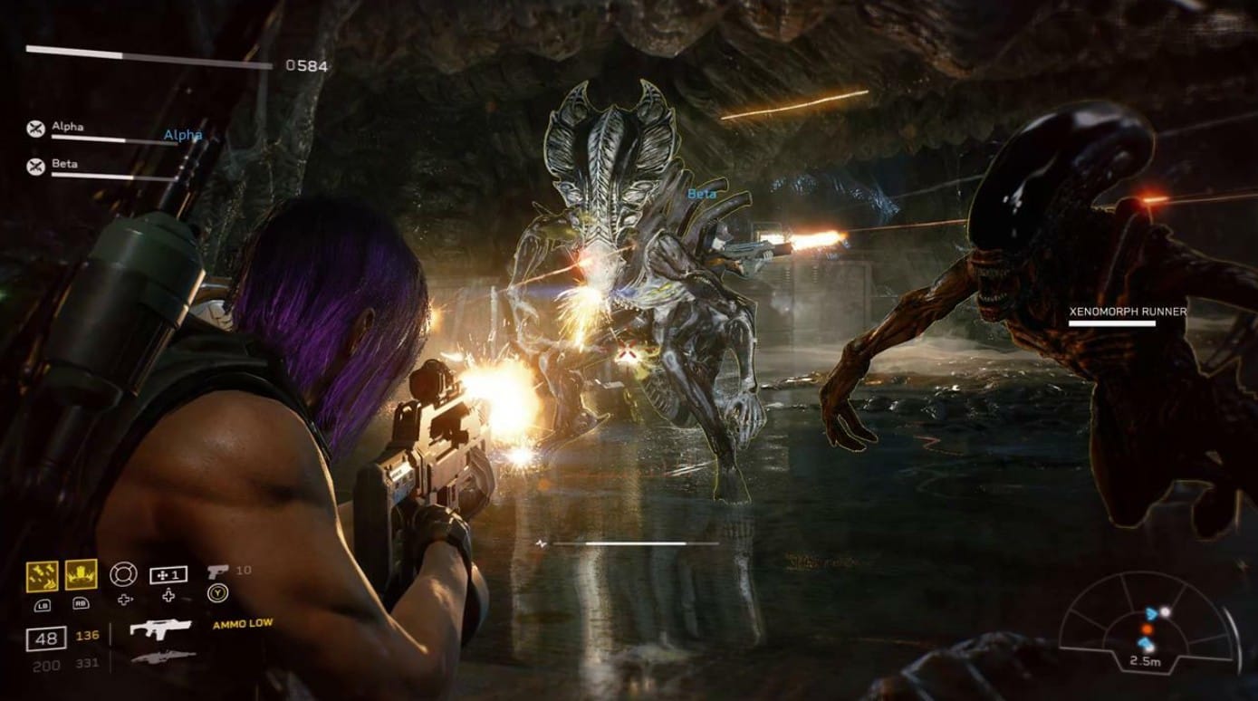 преторианцы в Aliens: Fireteam Elite
