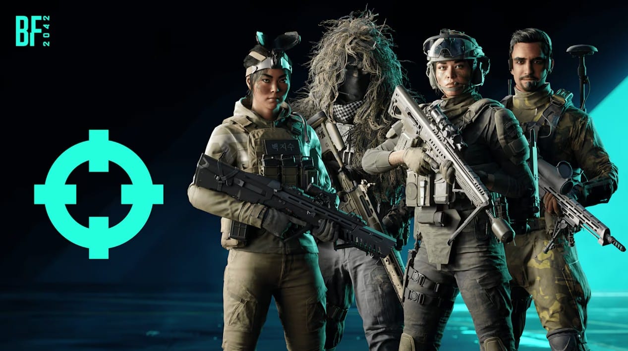  Разведчики Пайка, Каспера и Рао в Battlefield 2042