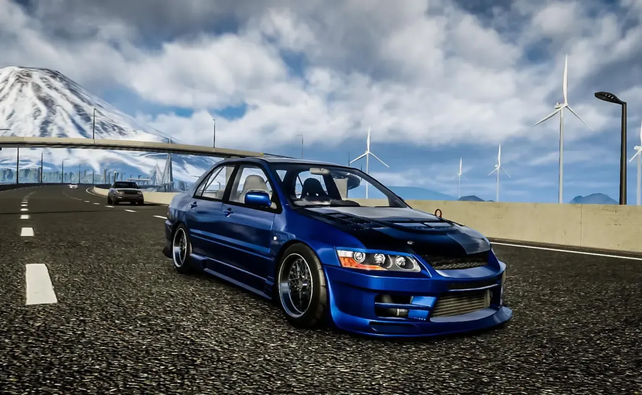 Mitsubishi Evo 9 в CarX Street