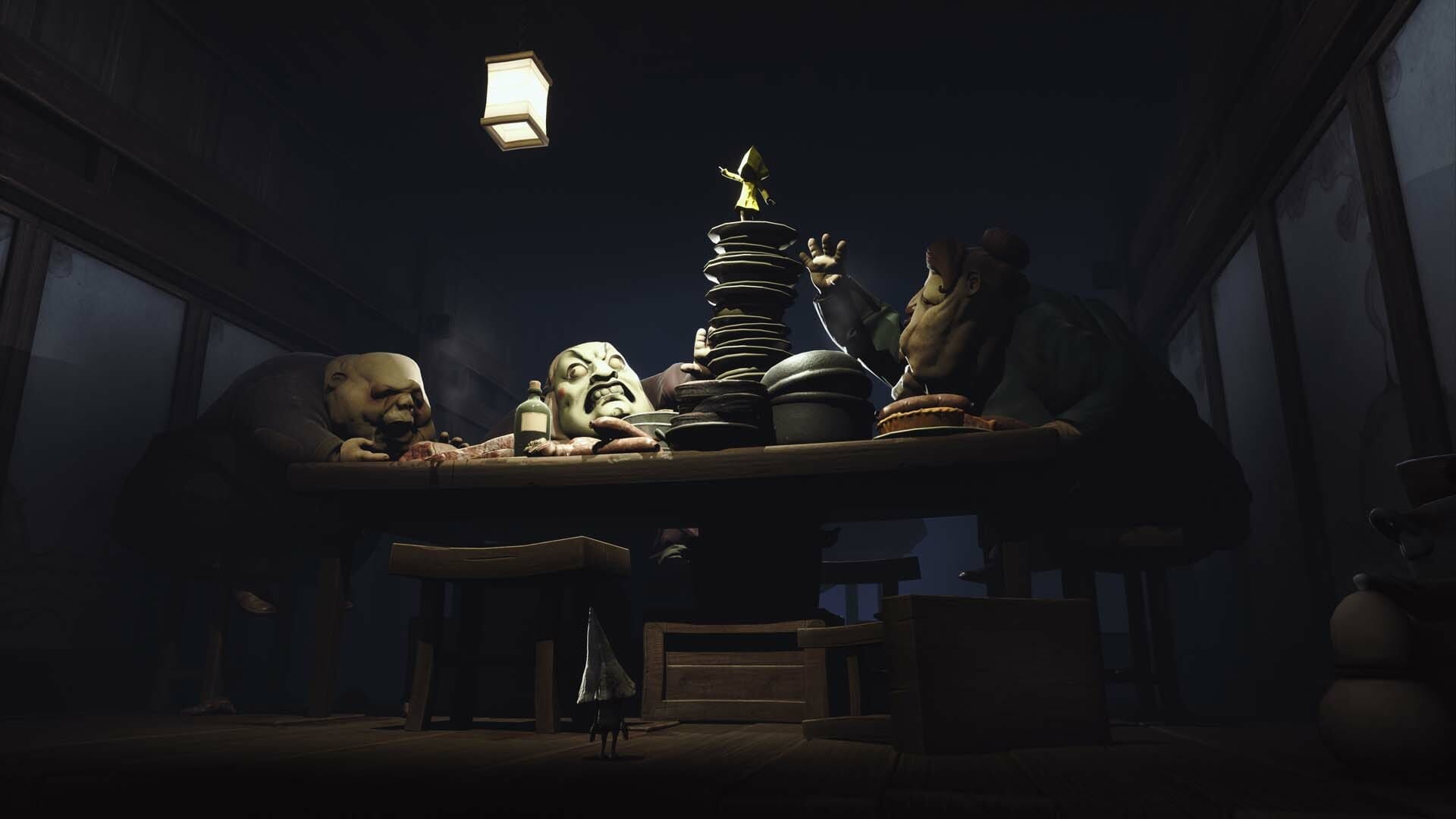 соперники за круглым столом Little Nightmares Enhanced Edition