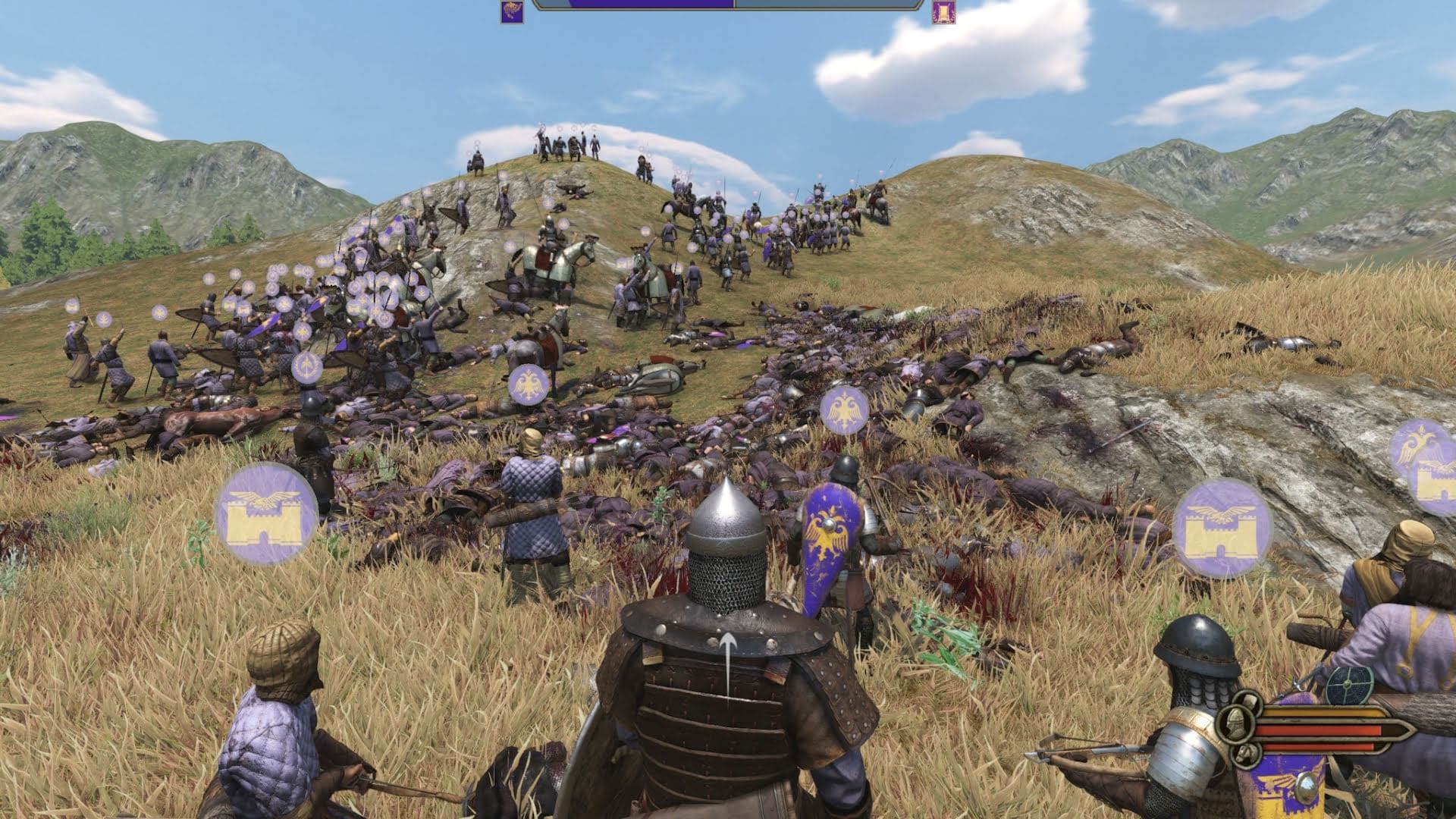 бой на горе завершился Mount & Blade II: Bannerlord