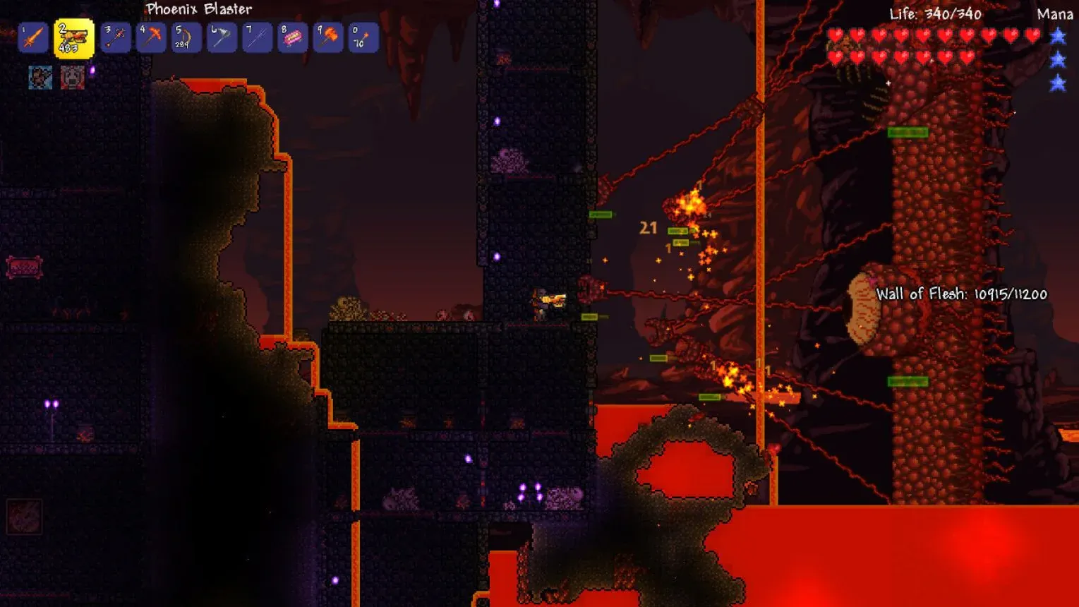 версия Terraria выглядит грубо, но со временем затягивает