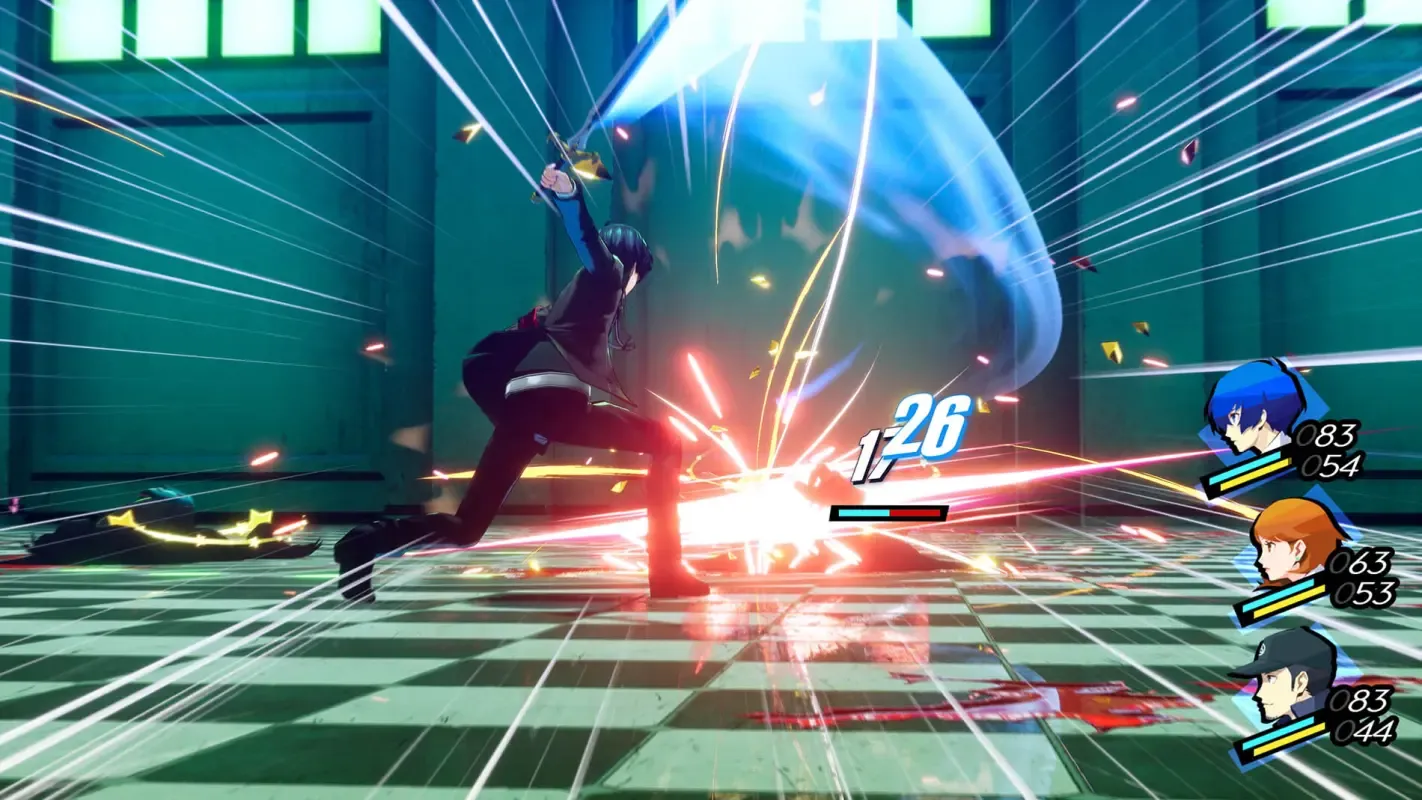 супер удар в Persona 3 Reload