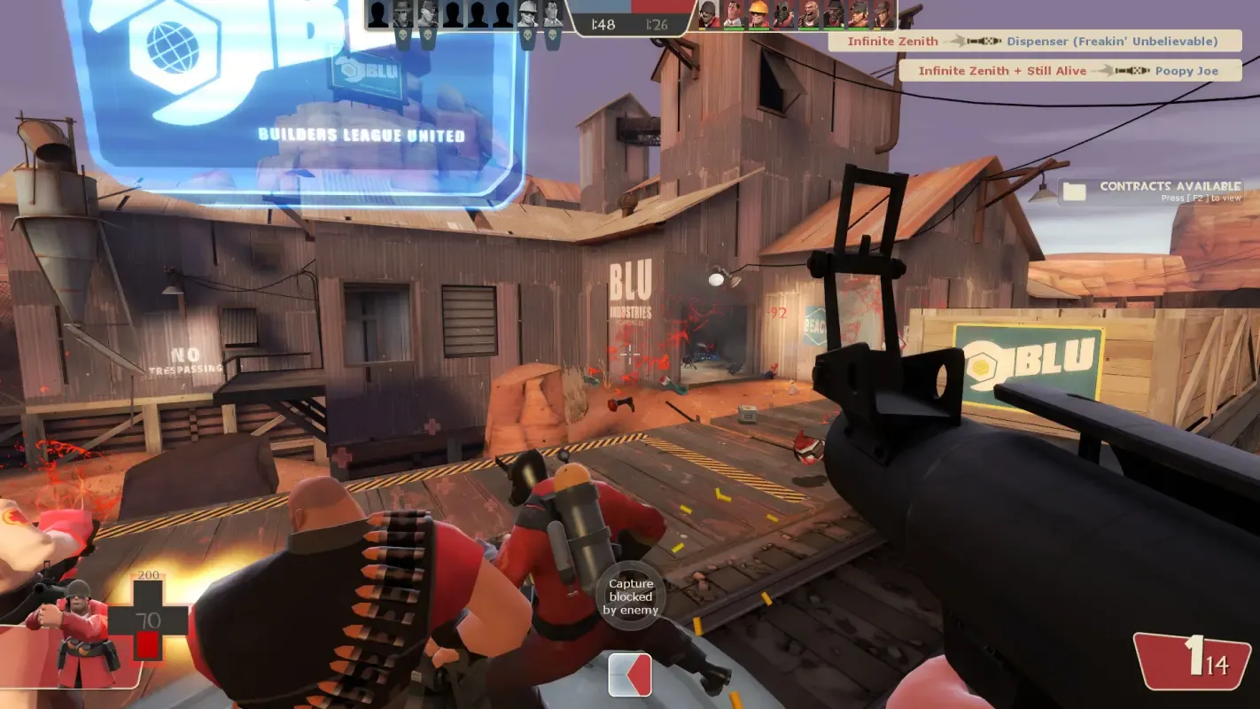 пулеметчик в Team Fortress 2