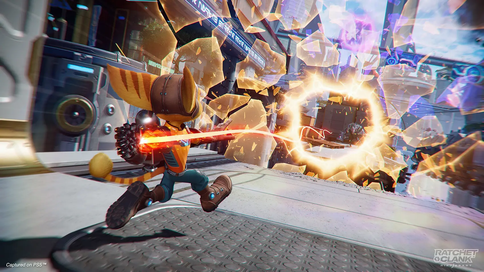 магический удар в Ratchet & Clank: Rift Apart