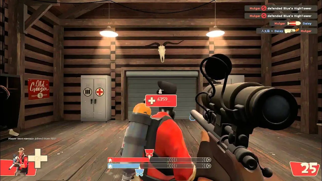 снайпер в Team Fortress 2