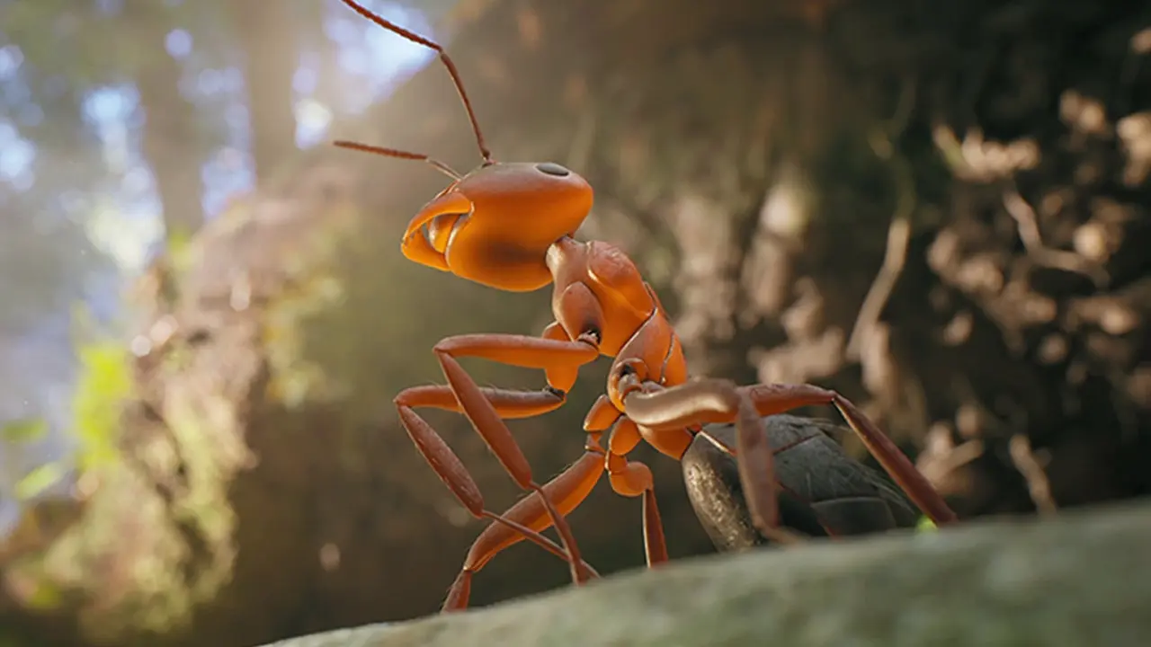 муравей готов к добыче ресурсов в Empire of the Ants
