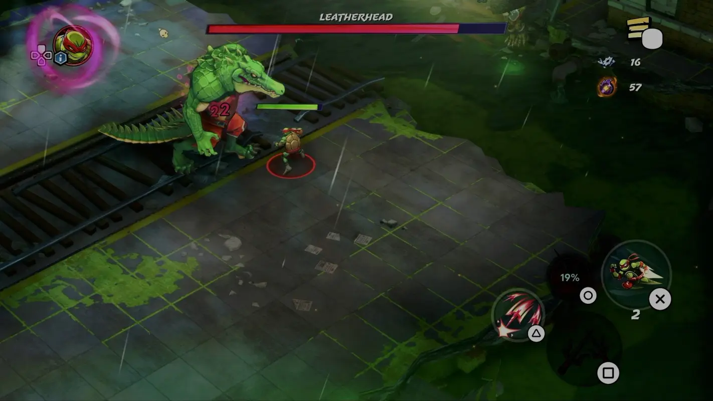 Рафаэль в Teenage Mutant Ninja Turtles: Splintered Fate
