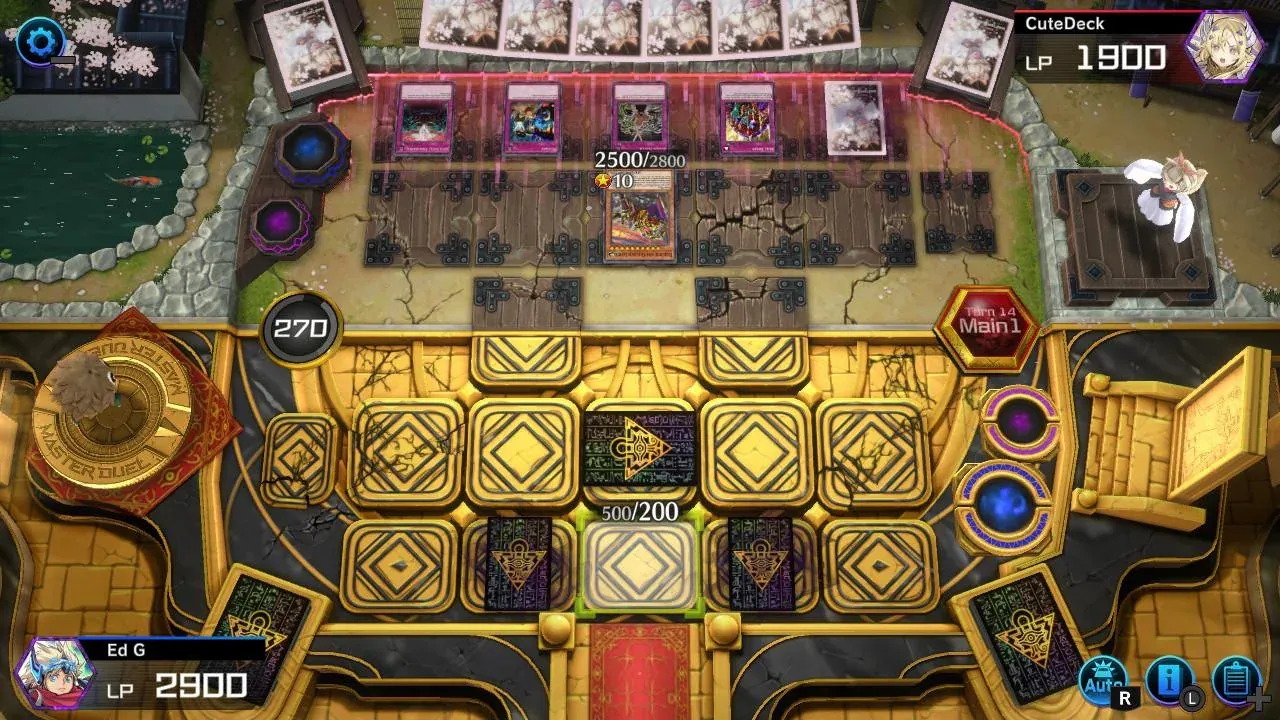 игровой процесс в Yu-Gi-Oh! Master Duel