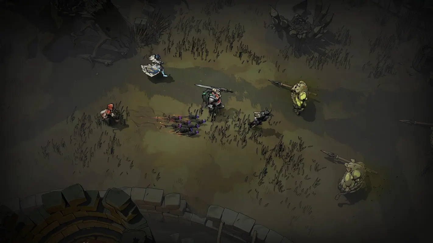 встреча на мрачной поляне в Ravenswatch