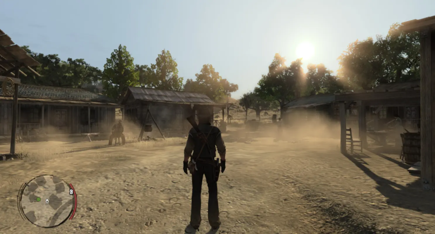 ковбой в Red Dead Redemption