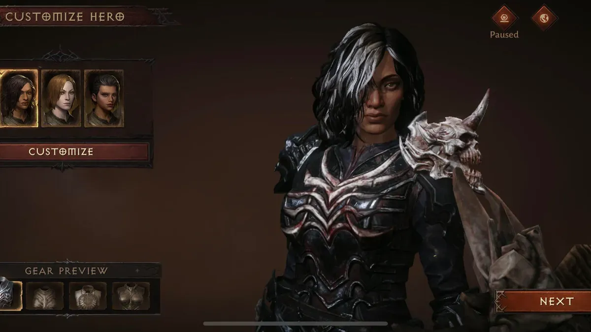 апгрейд персонажа в Diablo 4