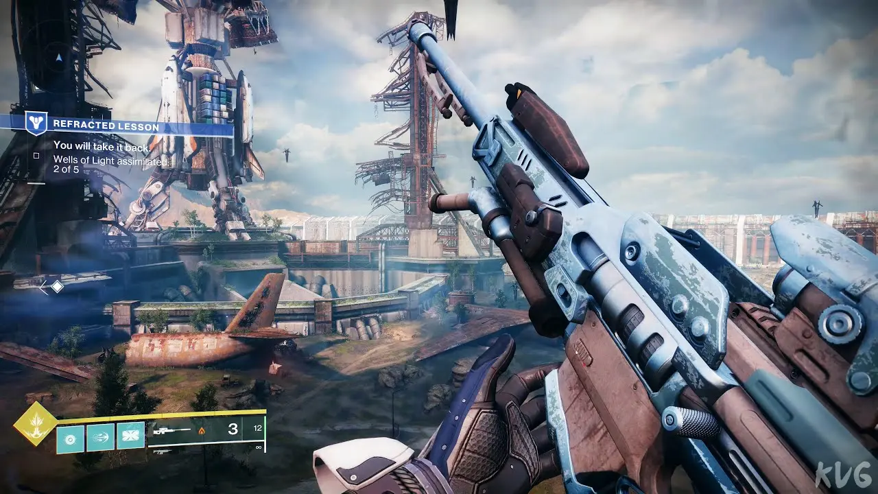 разборки на заброшенном заводе в Destiny 2