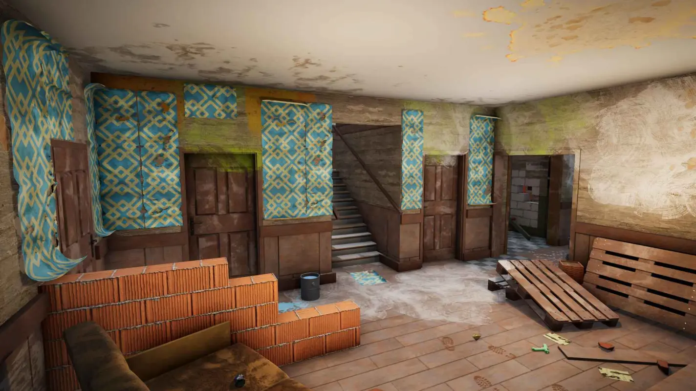 в этом доме нужен хороший ремонт House Flipper 2