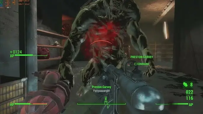 монстр будет повержен в Fallout 4